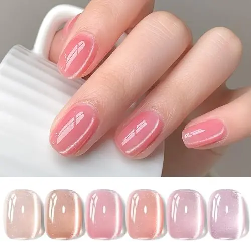 Nail Kat Luxe Shine Gel – Cherry Blossom Pink